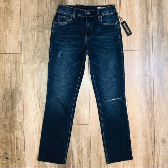 NWT Blank NYC Madison High Rise Crop Jeans Size 25 - Picture 1 of 11